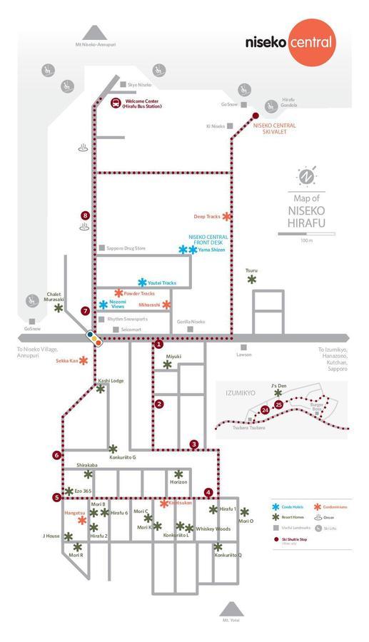 Niseko Central - Youtei Tracks Kutchan Bagian luar foto